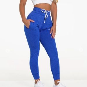 Sapphire blue joggers